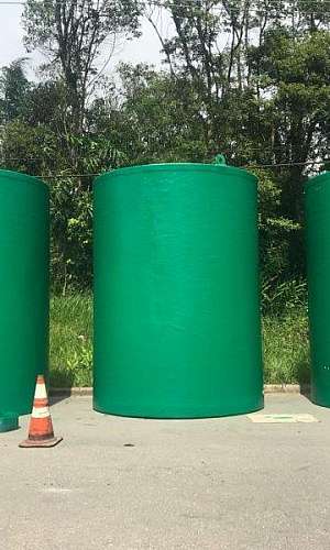 Fabricação de tanque de fibra de vidro  Fabricação de tanque de fibra de vidro