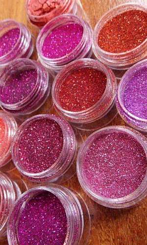 Onde encontrar glitter